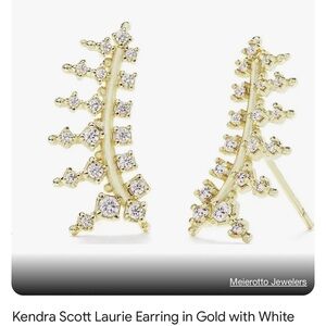 Kendra Scott Laurie crawler - gold